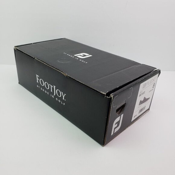 FootJoy FJ Flex Mens Sz 8 Extra Wide Black Spikeless Golf Athletic Sneaker Shoes main image 9